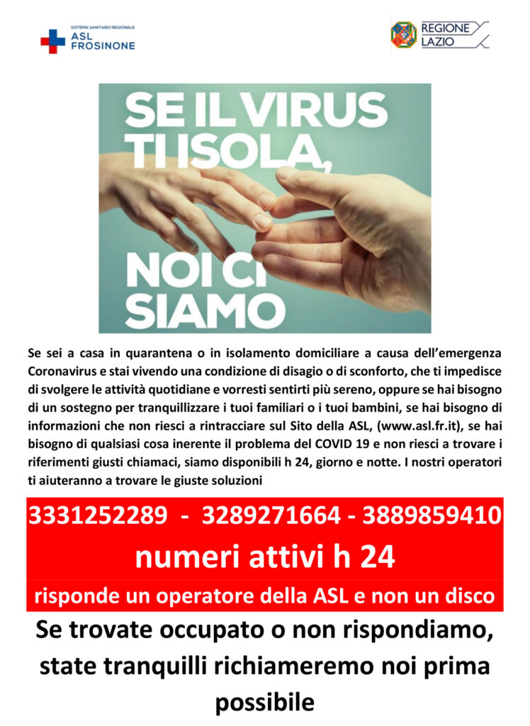 Iniziativa ASL-Frosinone