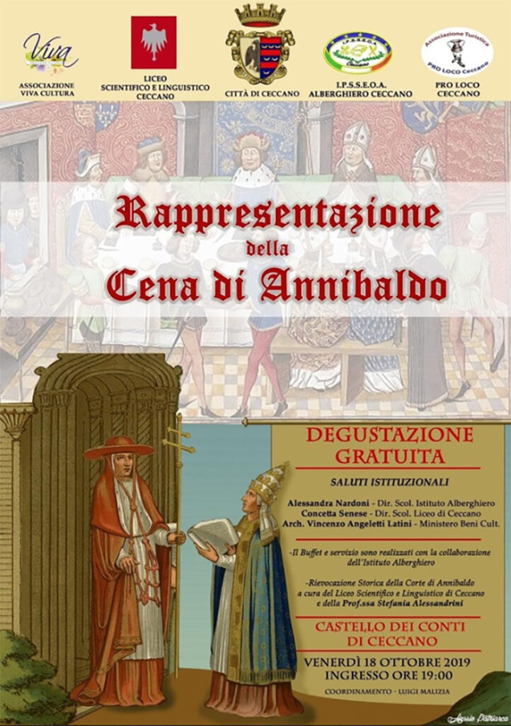 Rappresentazione della Cena di Annibaldo