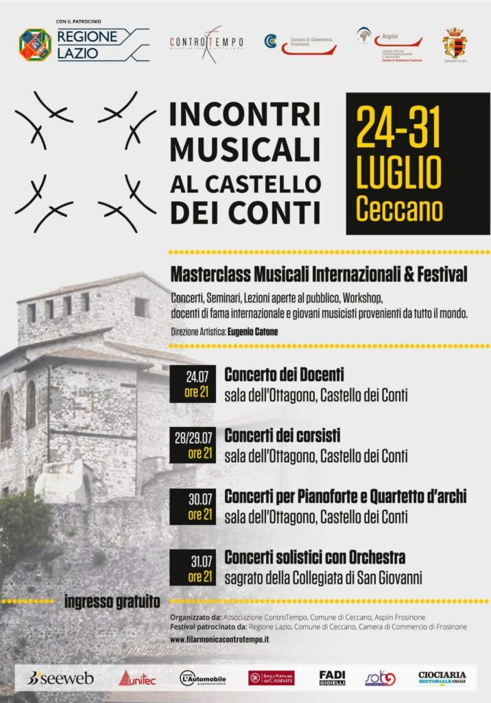 Incontri musicali al Castello dei Conti