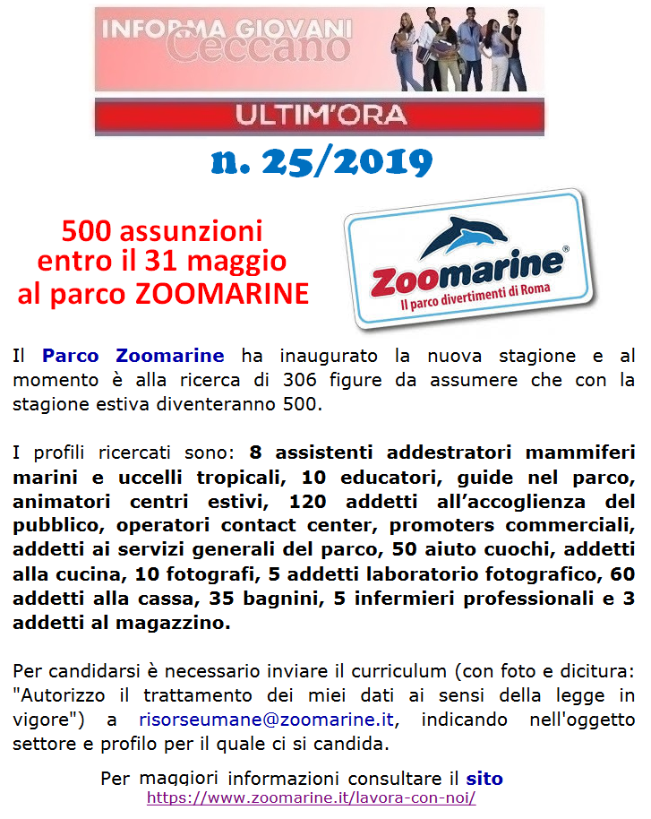 Informagiovani Ceccano Ultimora 25-2019