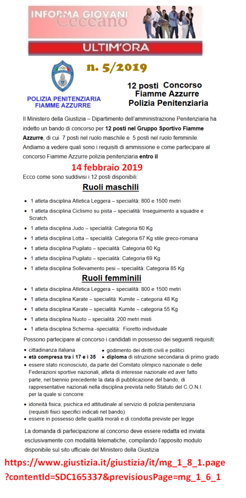 Informagiovani Ceccano Ultimora 5-2019
