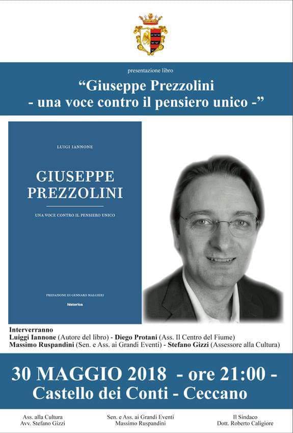 Giuseppe Prezzolini – una voce contro il pensiero