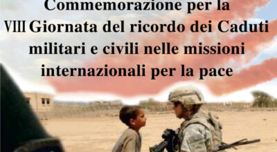 Commemorazione VIII Giornata Del ricordo dei Caduti militari e civili