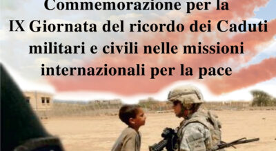 Commemorazione IX Giornata del ricordo dei Caduti militari e civili