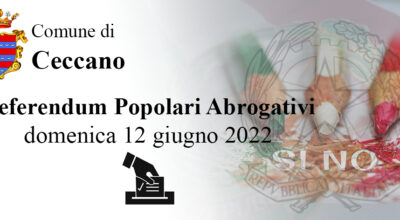 Speciale Elezioni 2022 – Referendum Popolari Abrogativi del 12 giugno 2022