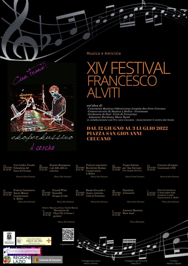 12 giugno 22 Manifesto XIV Festival F.A.