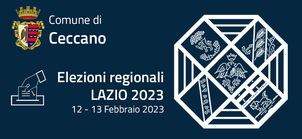 Speciale Elezioni 2023 – Elezioni regionali Lazio 2023 – 12 e 13 Febbraio
