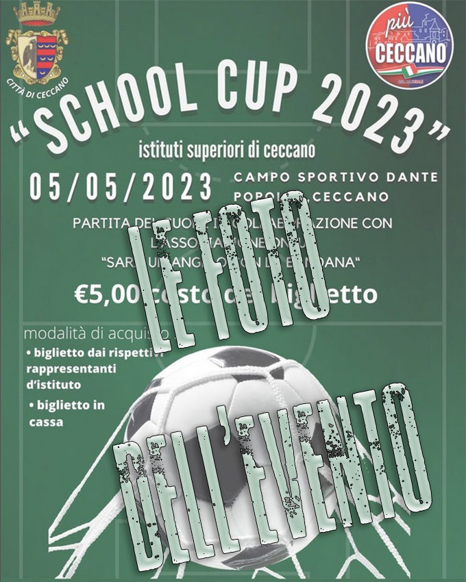 School Cup 2023 – le foto